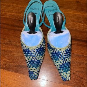 Heyraud Paris Wedged Heel, Size 9.5